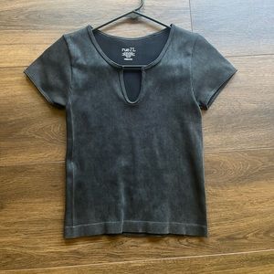 cute rustic black top